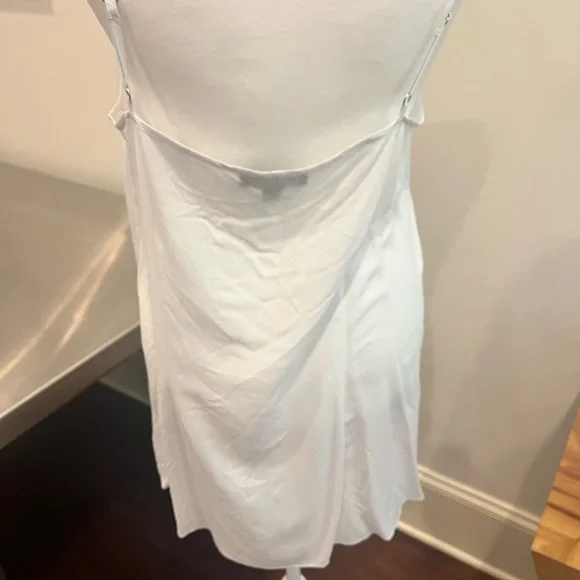 J.Crew White linen maxi Dress w/ half slip - Picture 12 of 16